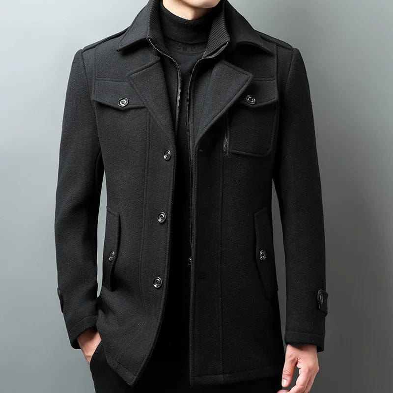 Carter Wool Peacoat