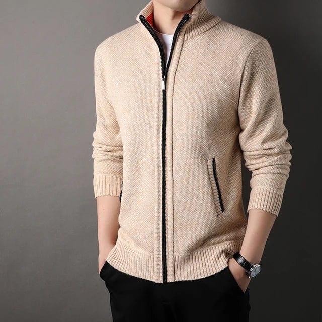 Modern Fit Wool Cardigan