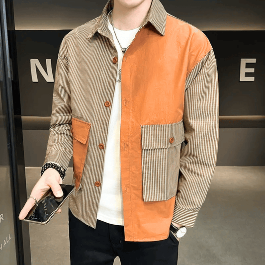 Camden Patchwork Shirt Jacket