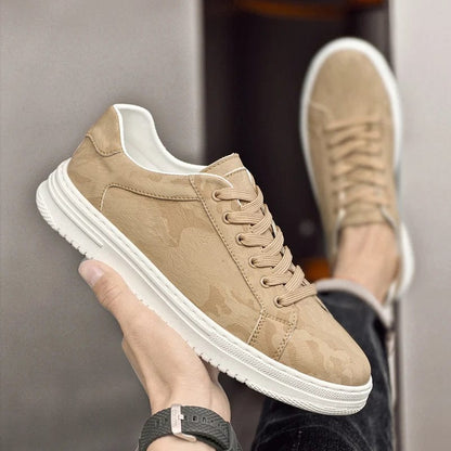 Low-Top Leather Sneakers