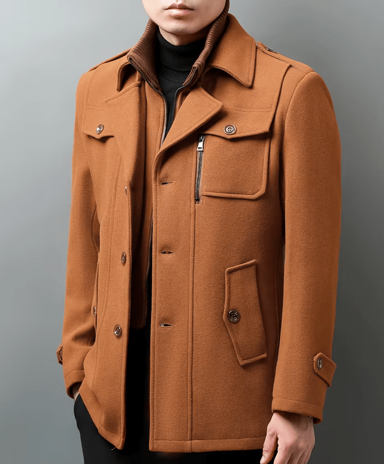 Carter Wool Peacoat