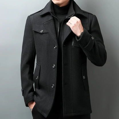 Carter Wool Peacoat