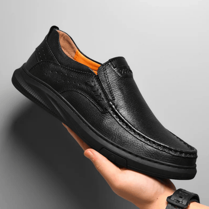 Rafael Genuine Leather Slip-on Shoes