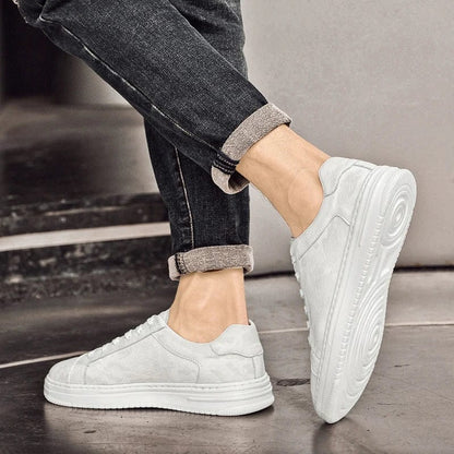Low-Top Leather Sneakers
