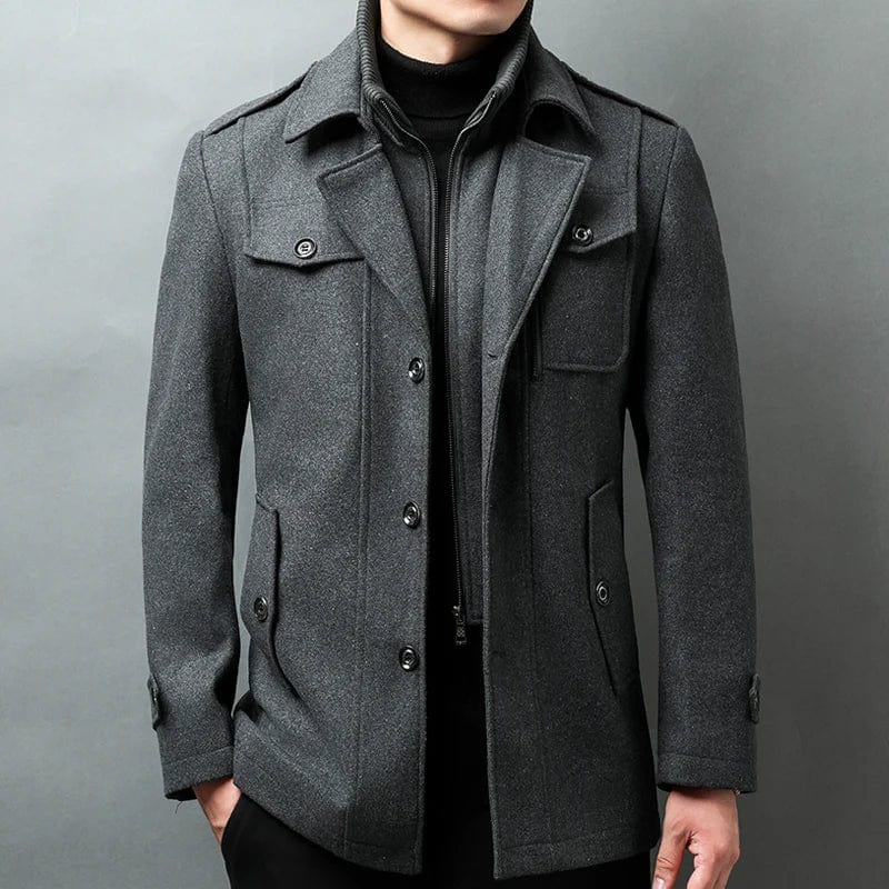 Carter Wool Peacoat