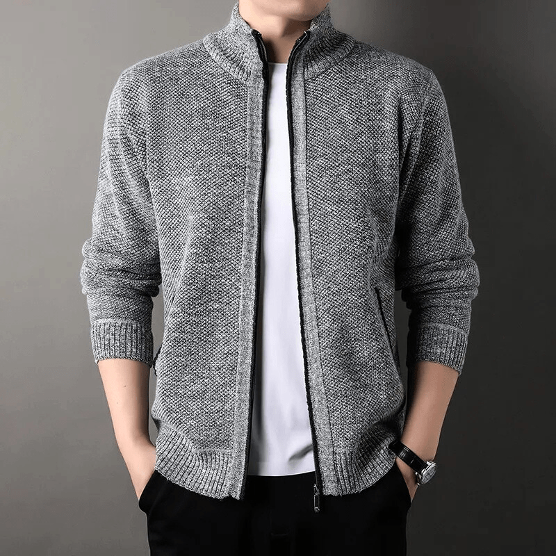 Modern Fit Wool Cardigan